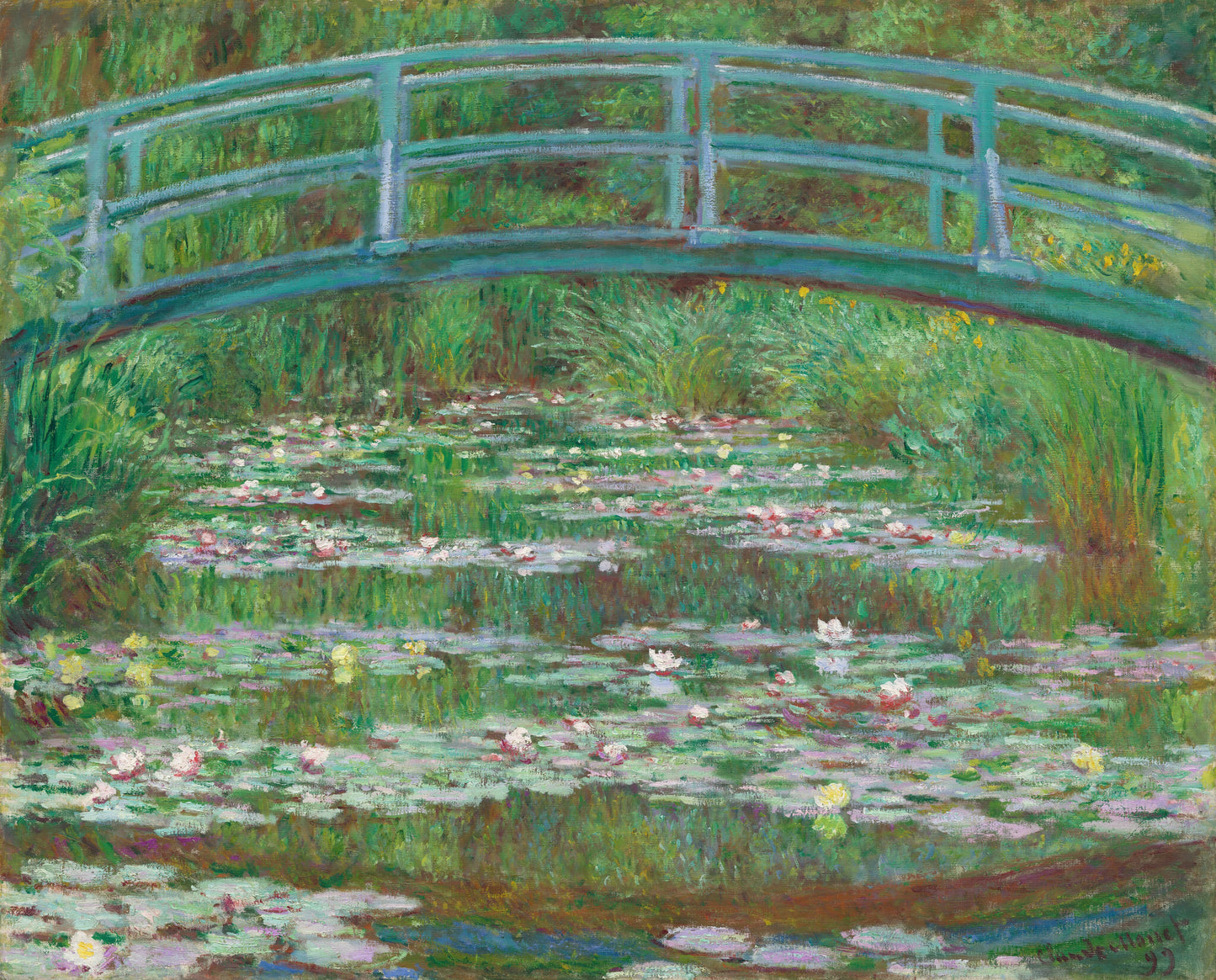 A ponte Japonesa - Claude Monet