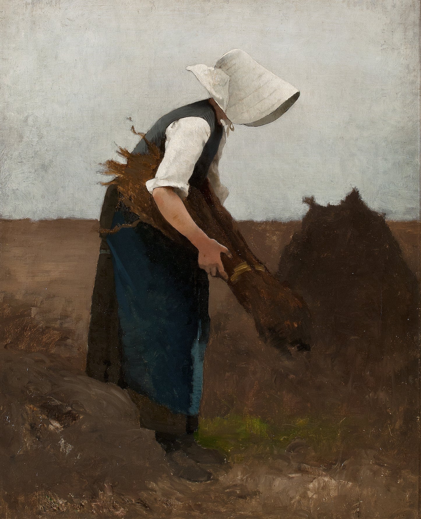 Coletando papoulas - Hugo Salmson