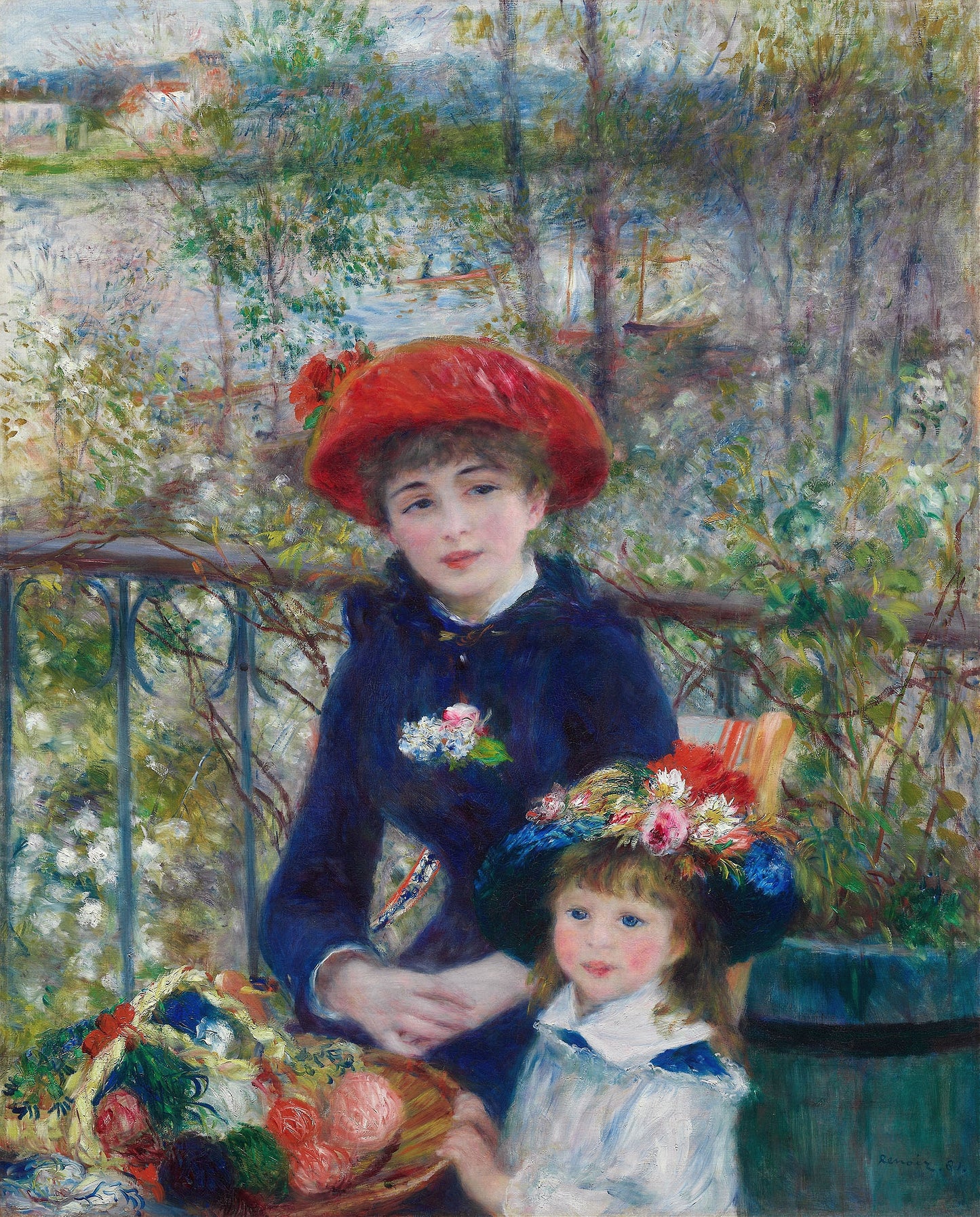 Duas irmãs - Pierre-Auguste Renoir