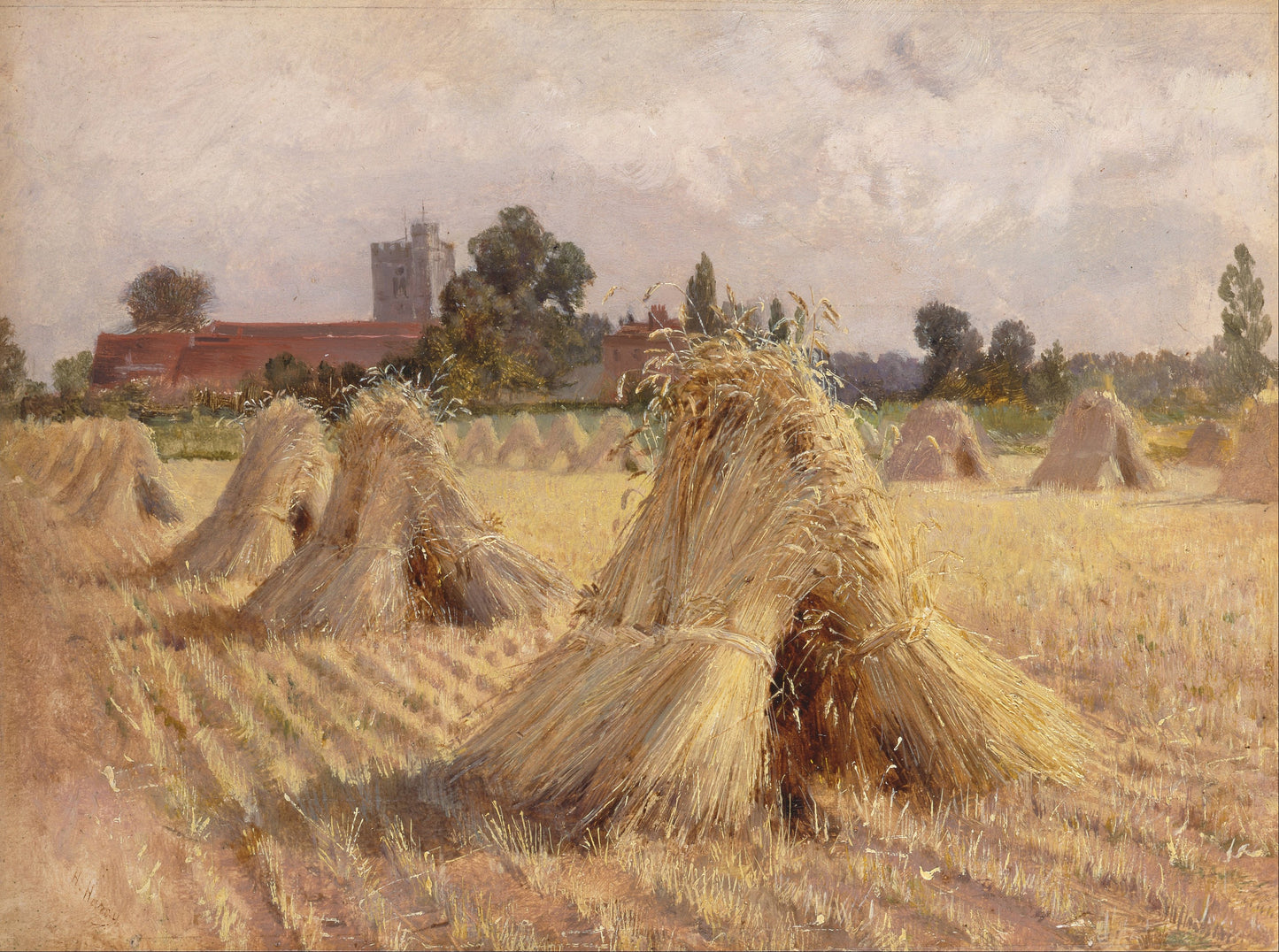 Farinhas de Milho por Bray Church - Heywood Hardy