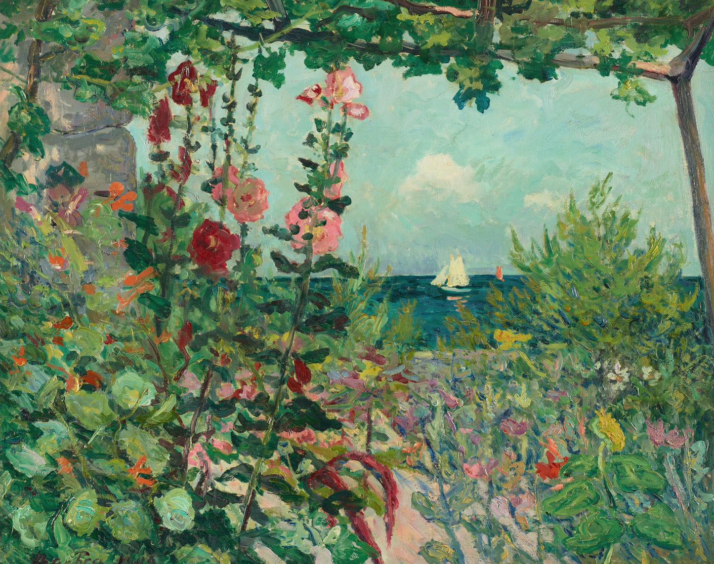 Flores no limite Belle-île-en-Mer - Maxime Maufra