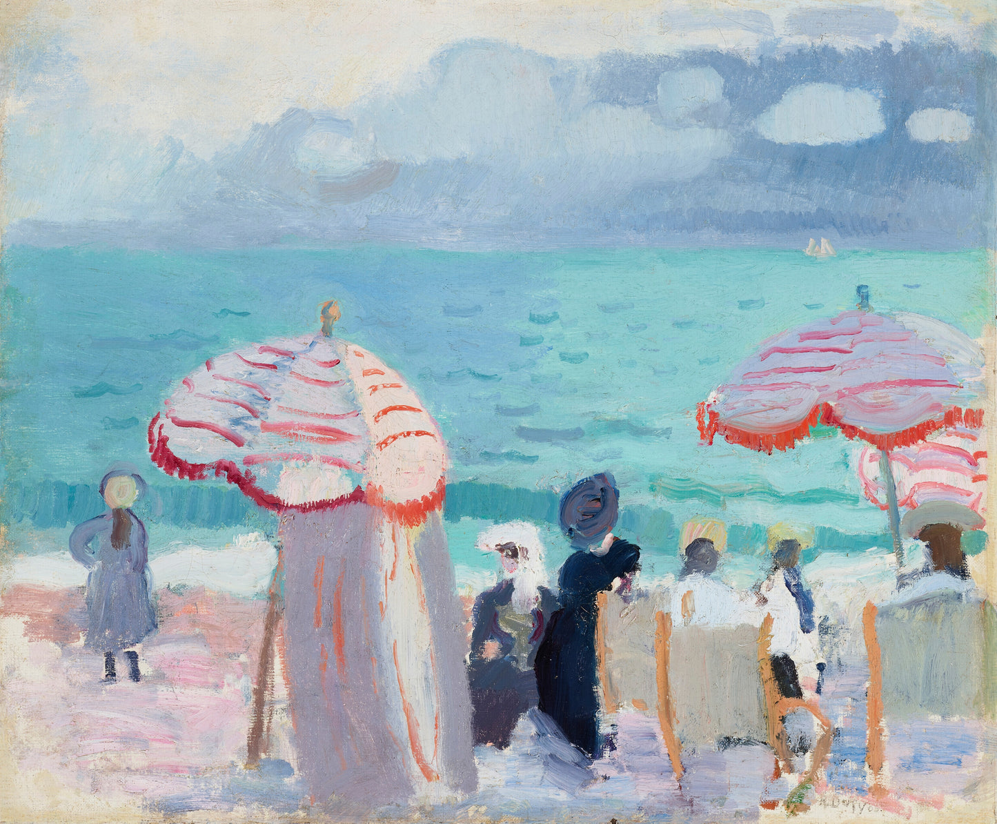 Os Guarda-Sóis - Raoul Dufy