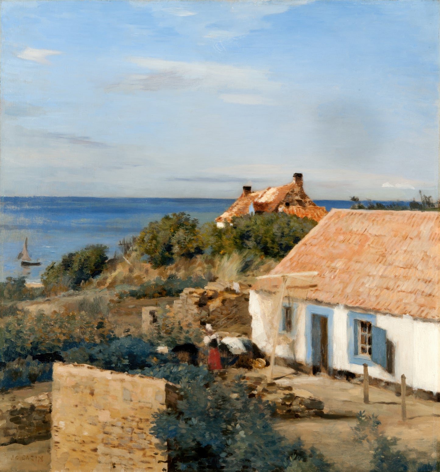 Paisagem Francesa - Jean Charles Cazin
