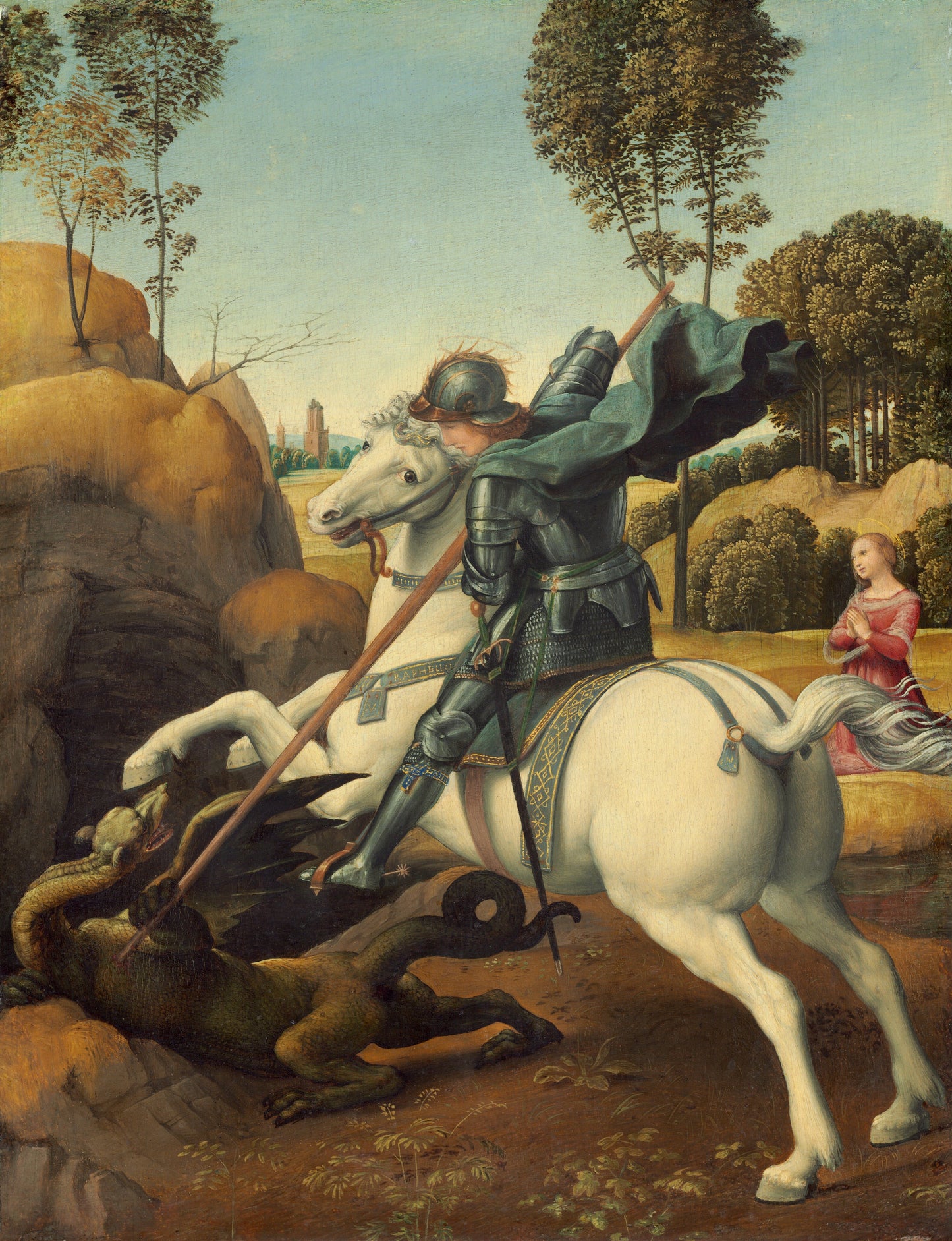 São Jorge e o dragão - Raffaello Sanzio