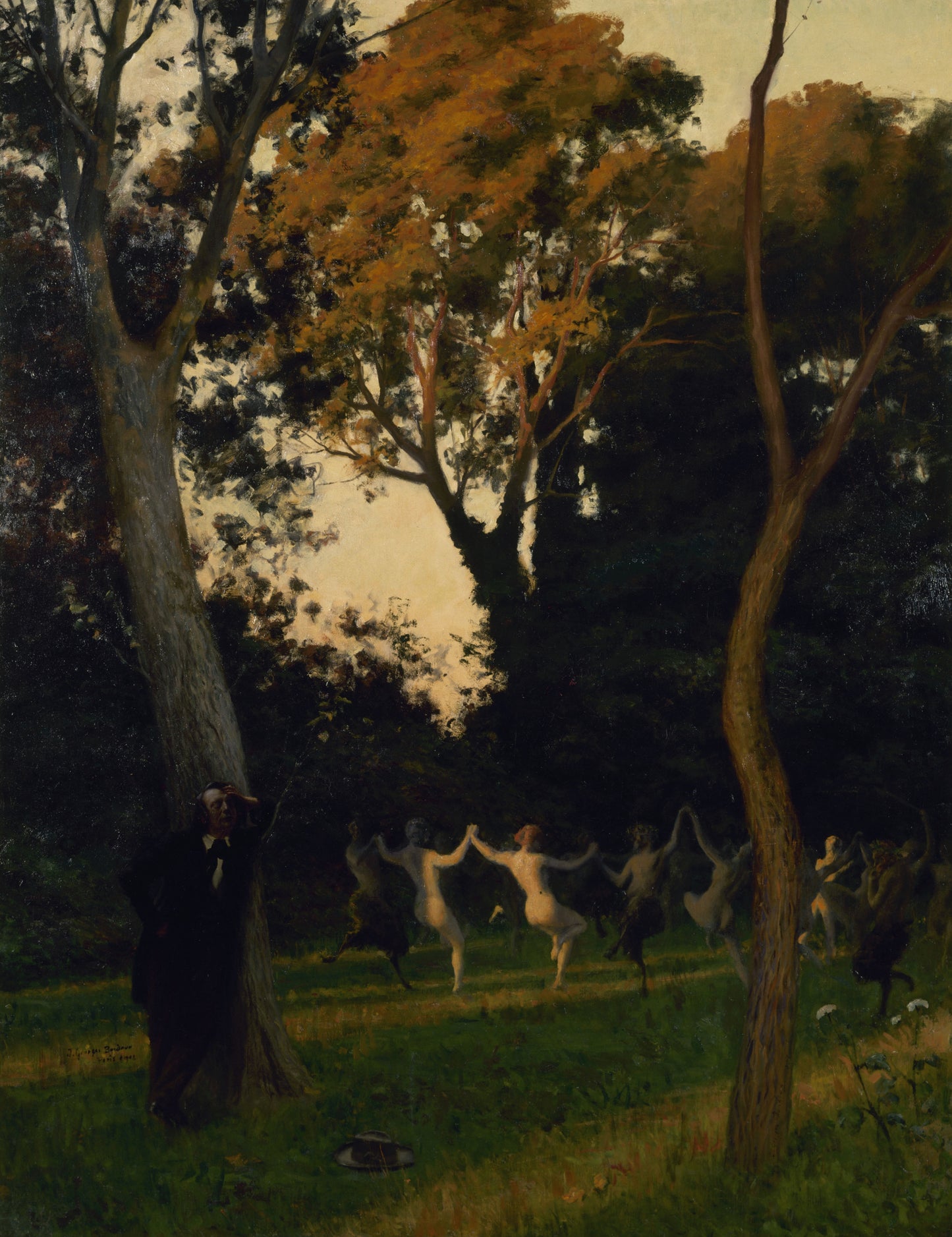 Victor Hugo concebendo os raios e as sombras - Jules-Georges Bondoux