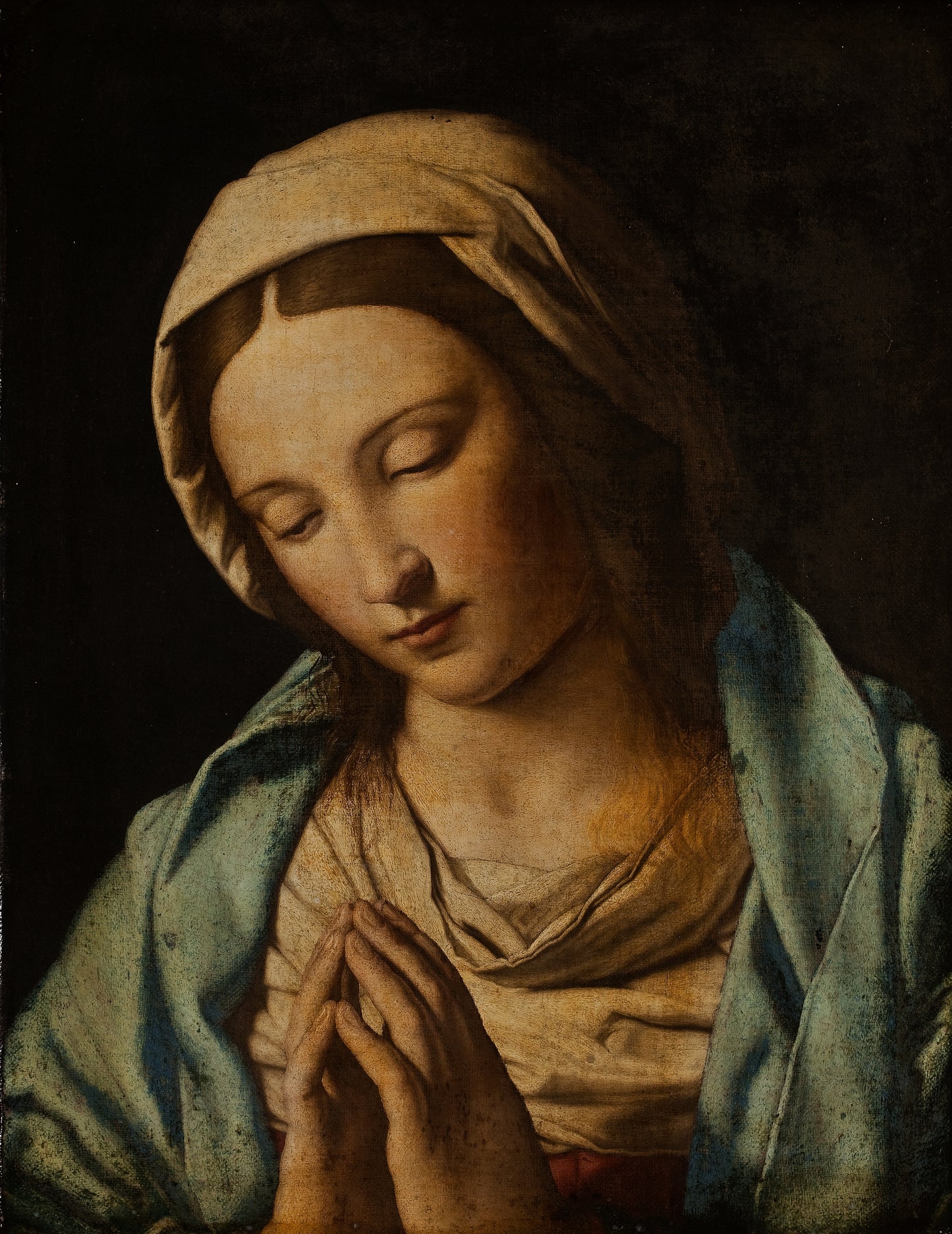 Virgem orando - Giovanni Battista Salvi da Sassoferrato