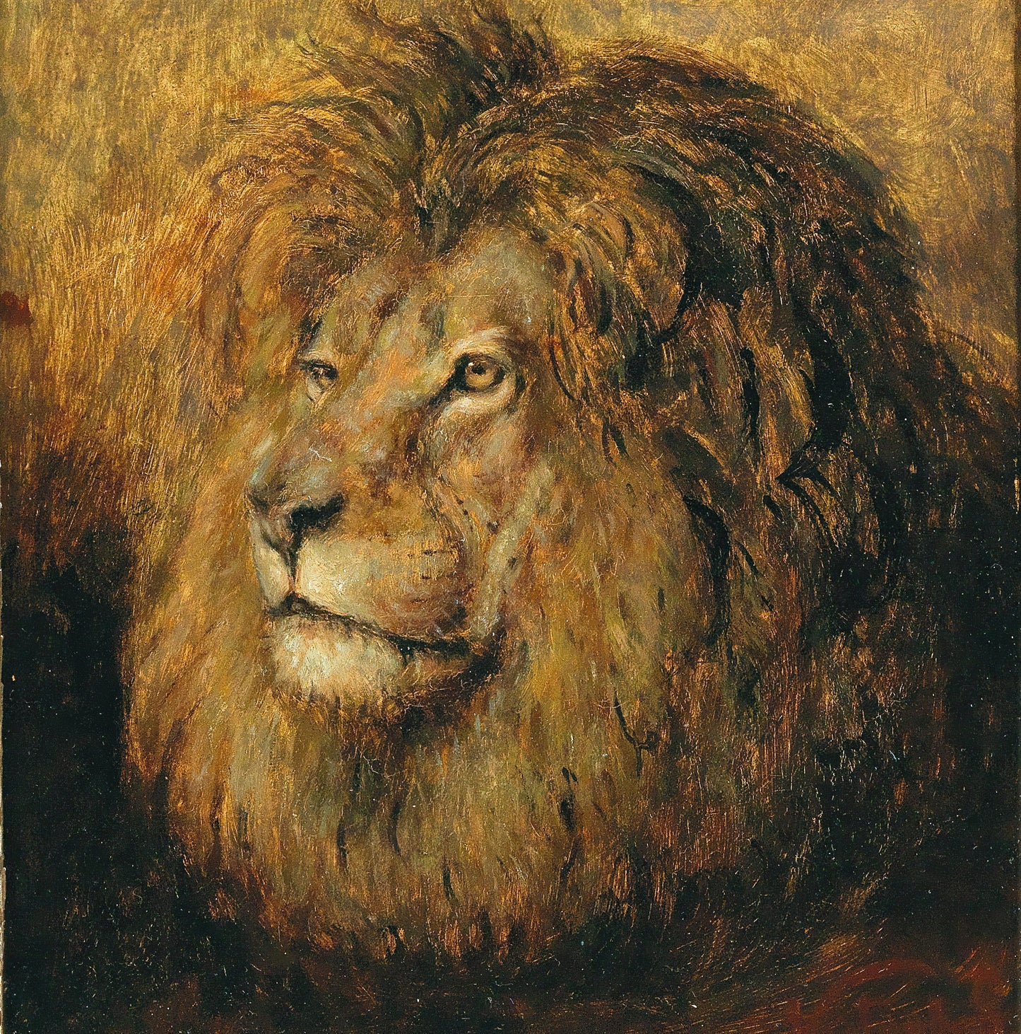 Cabeça de Leão - Geza Vastagh