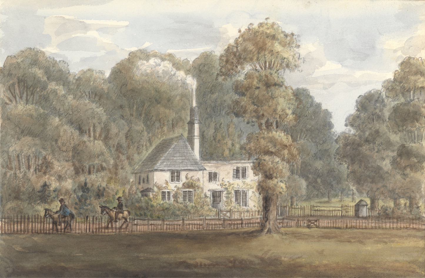 Casa de campo no bosque - Anne Rushout