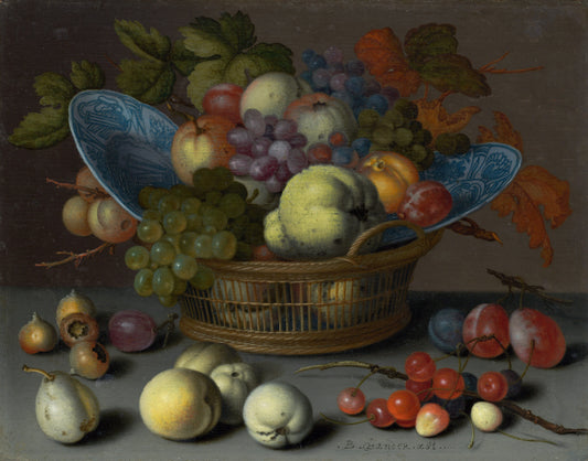 Cesta de frutas - Balthasar van der Ast