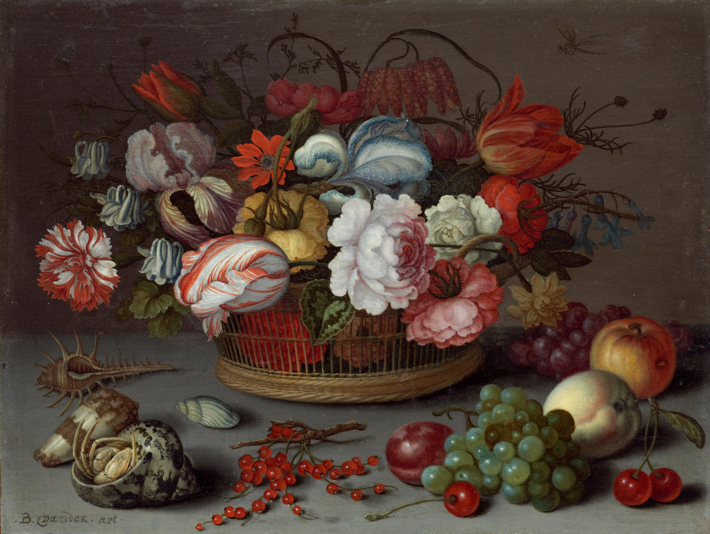 Cesto de Flores - Balthasar van der Ast
