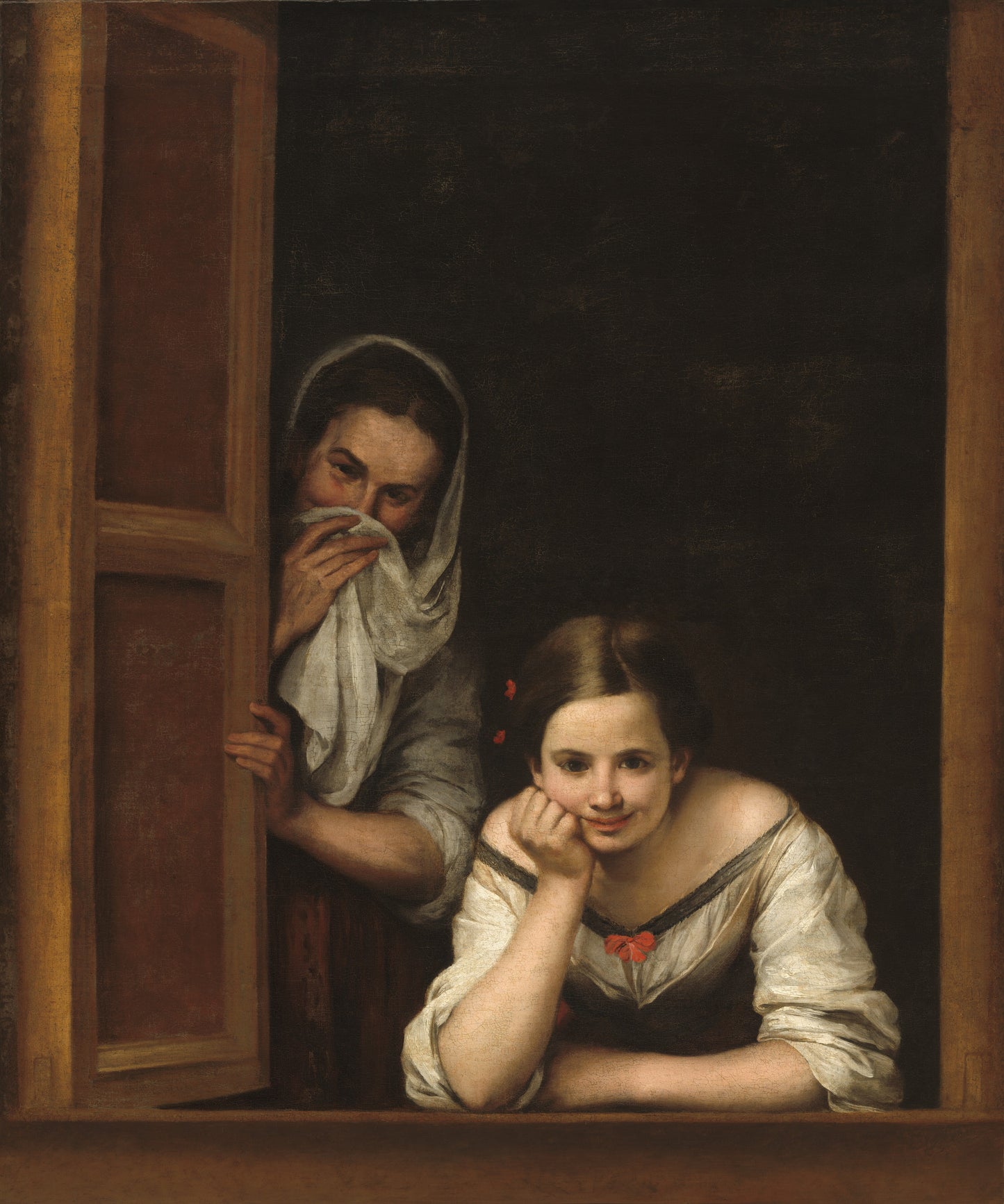 Duas mulheres à janela - Bartolomé Esteban Murillo