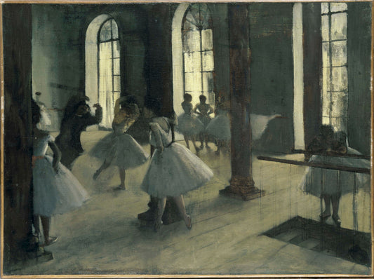 Ensaio de dança no foyer - Edgar Degas