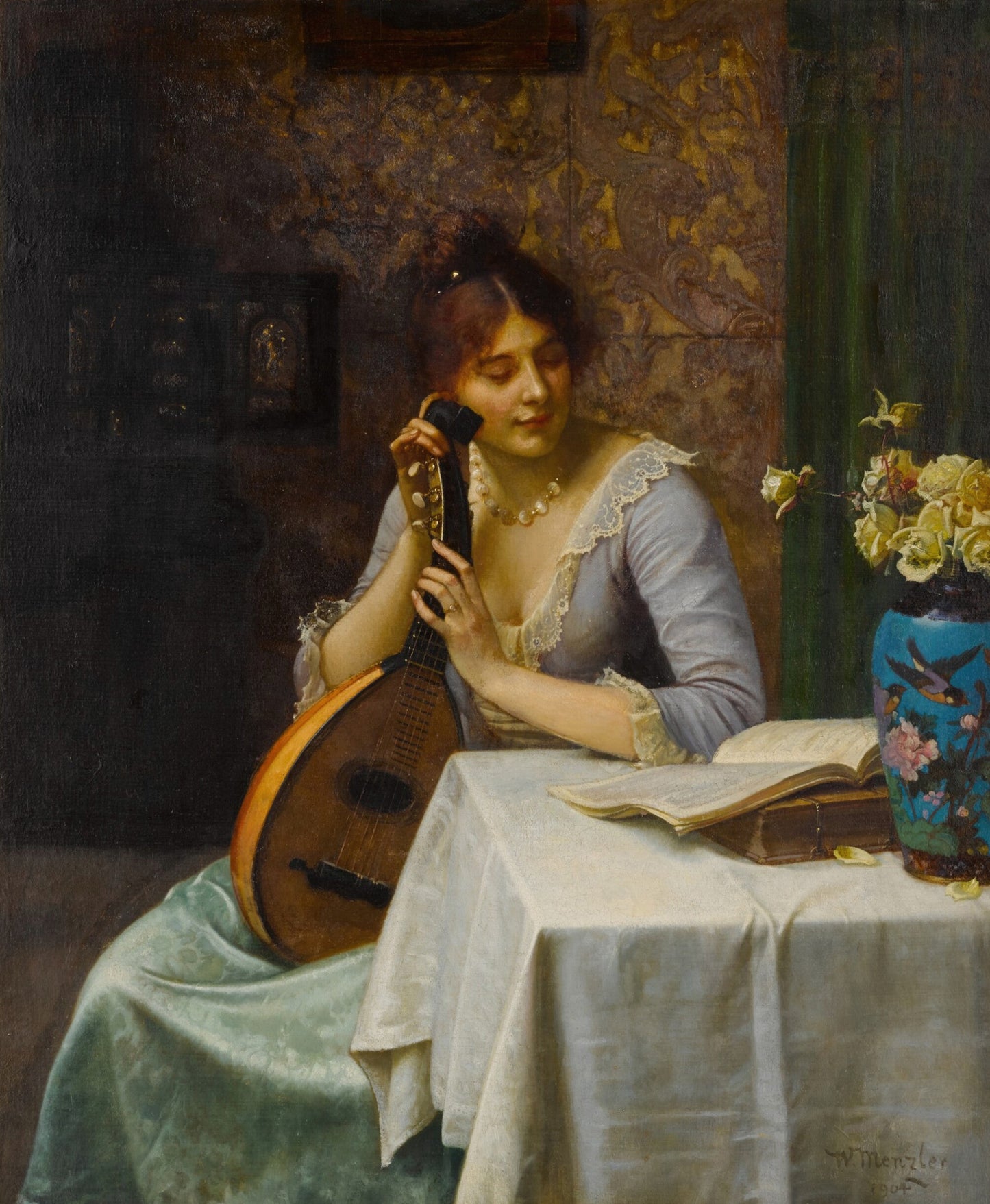 Estudando Partituras - Wilhelm Menzler