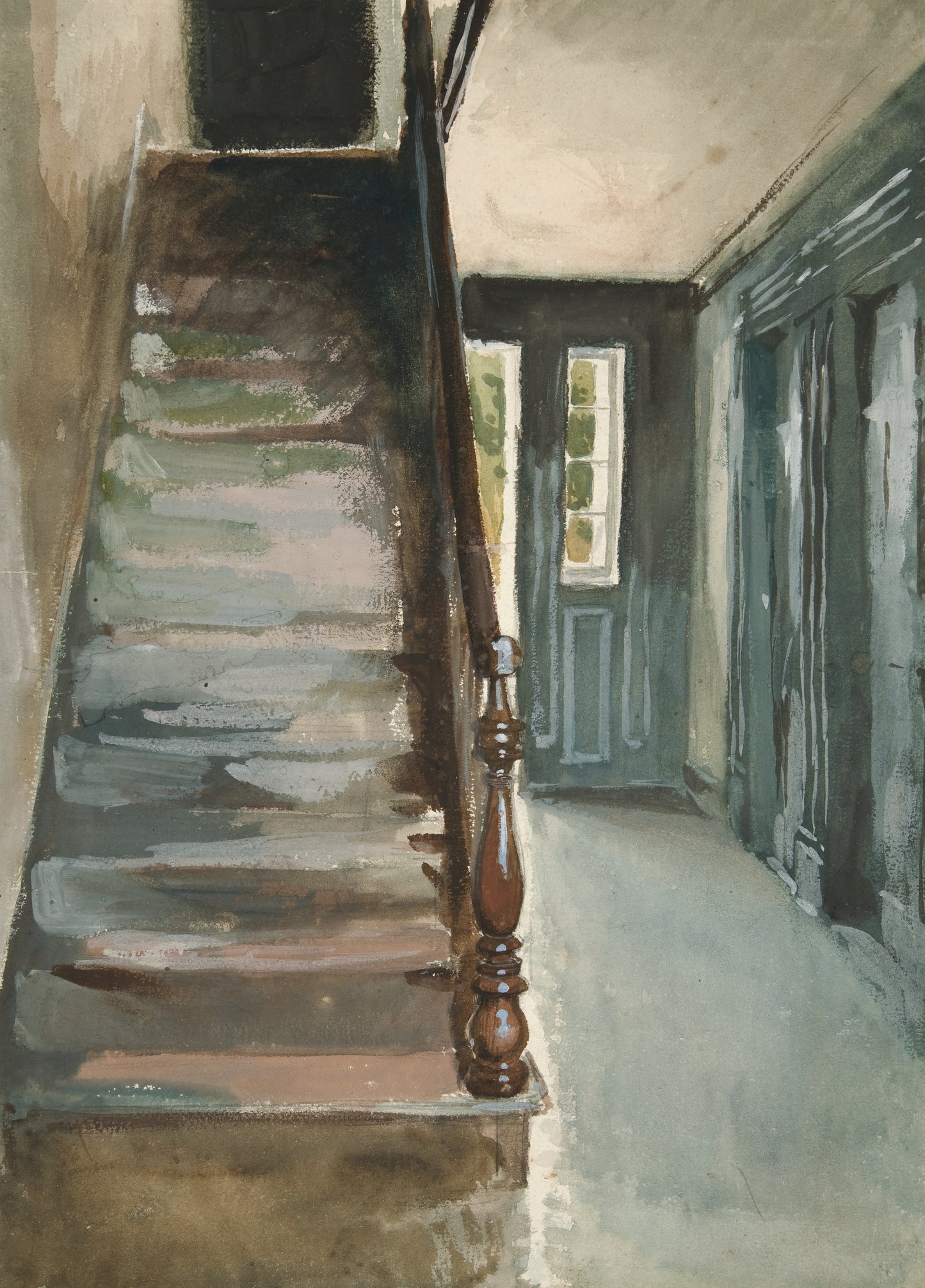 Estudo interior - Edwin Austin Abbey