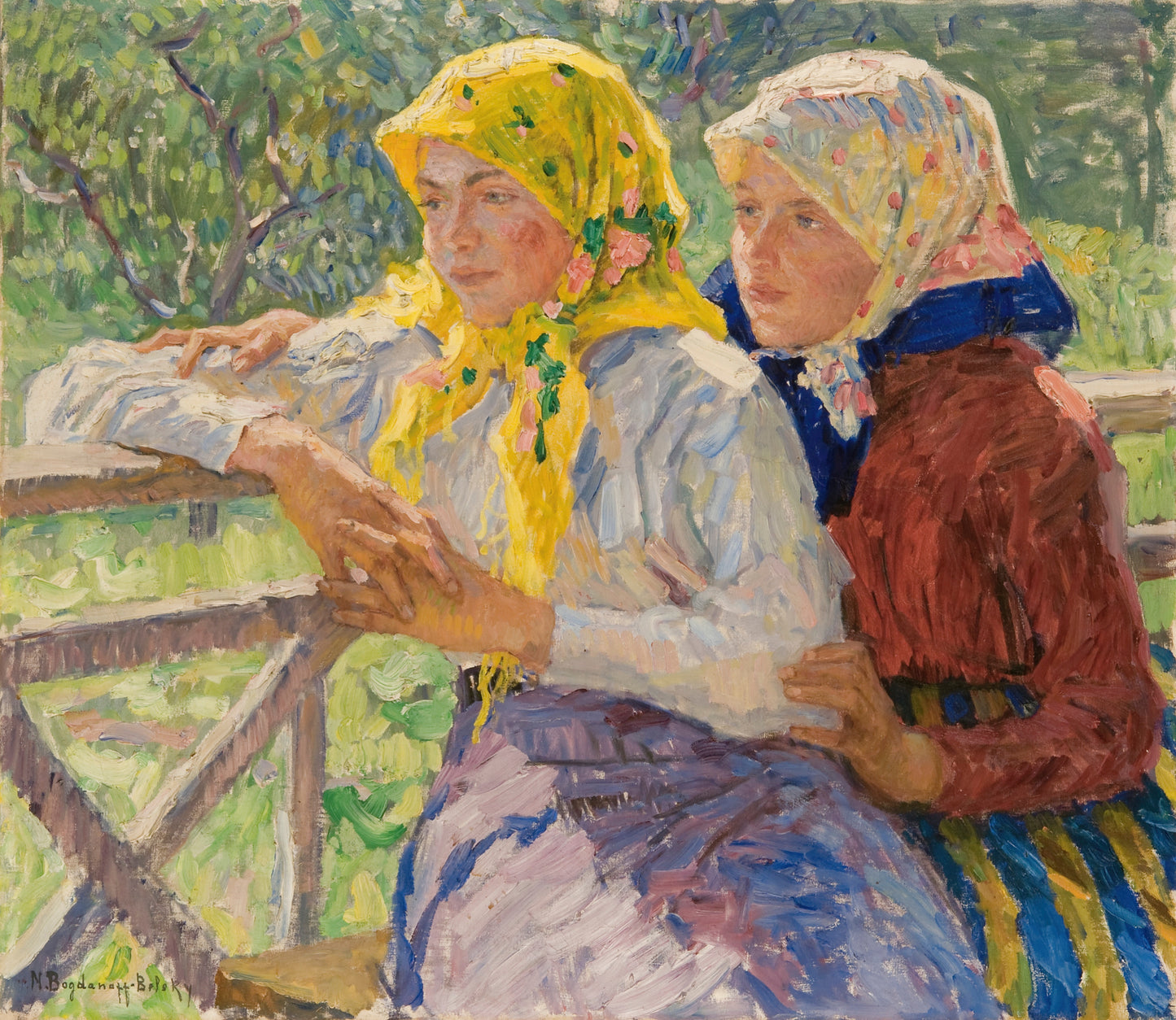Garotas Loglian - Nikolai Bogdanov-Belsky