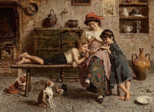 Hora da história - Eugenio Zampighi