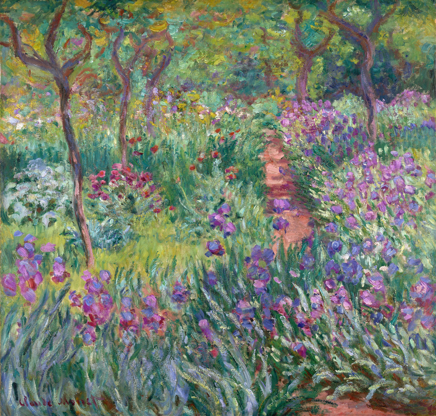 Jardim do Artista em Giverny - Claude Monet