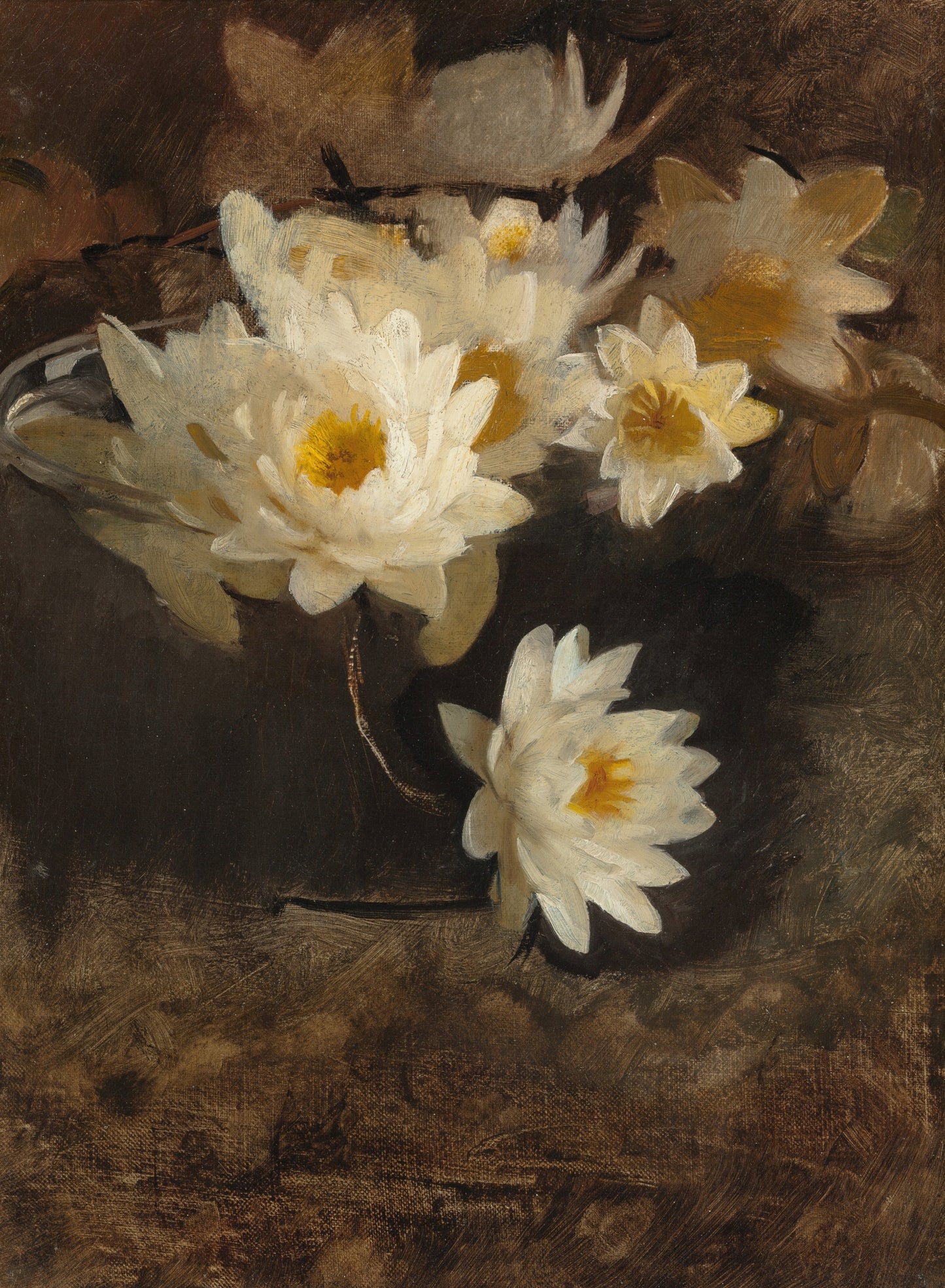 Lírios - Abbott Handerson Thayer
