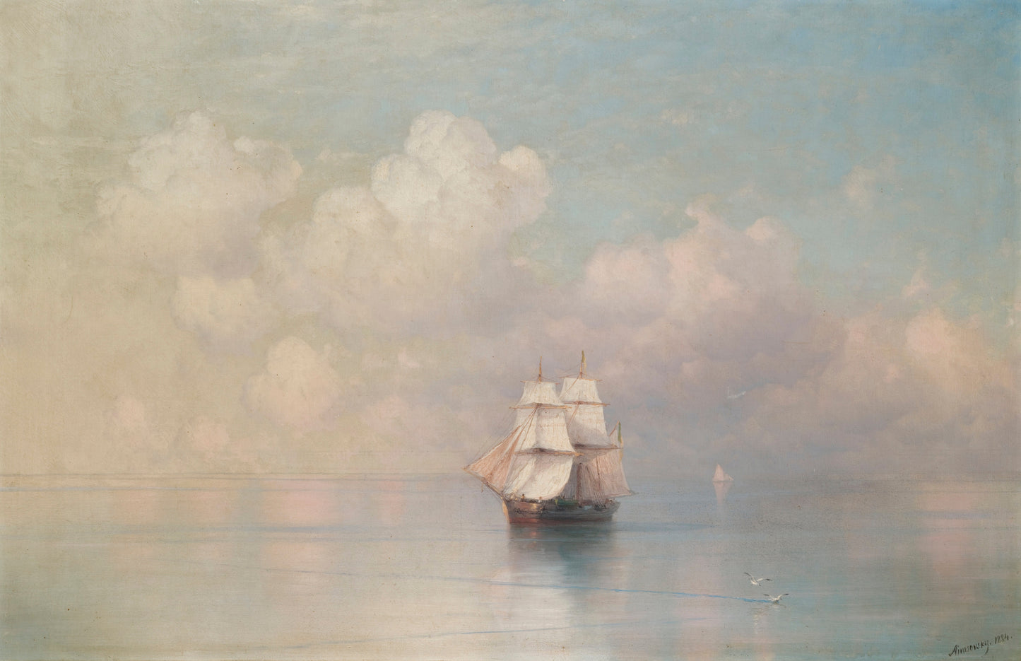 Mar calmo - Ivan Aivazovsky