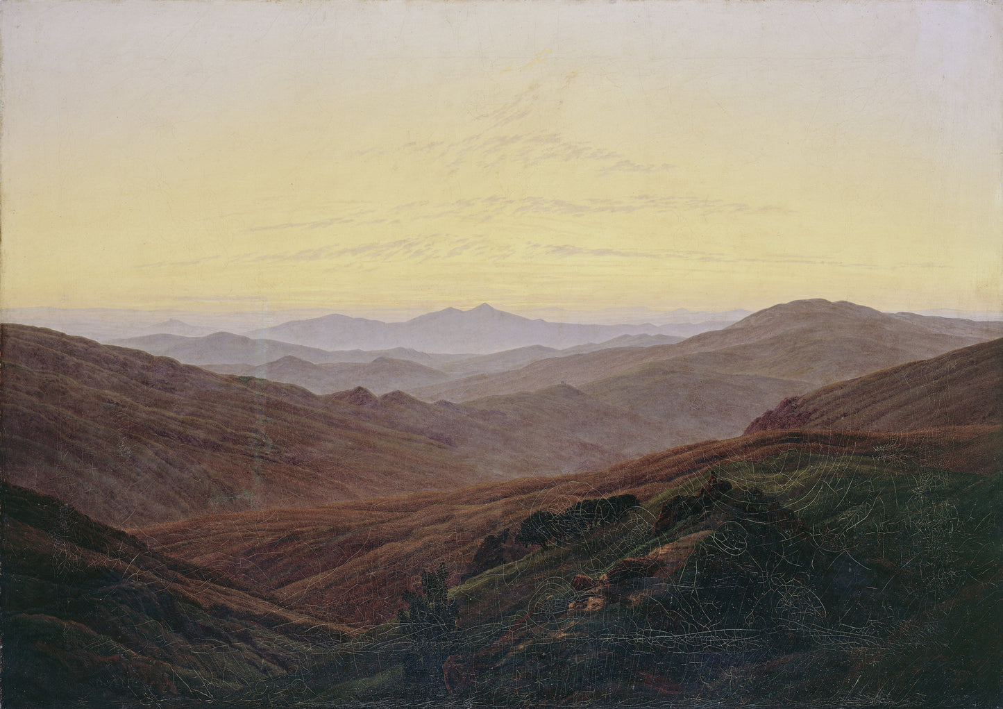 Montanhas Gigantes - Caspar David Friedrich