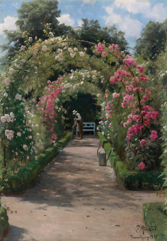 No jardim - Peder Mørk Mønsted