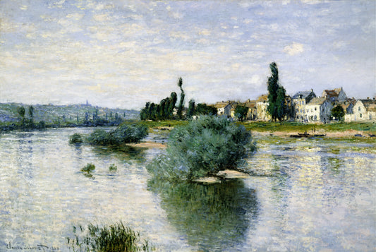 O Sena em Lavacourt - Claude Monet