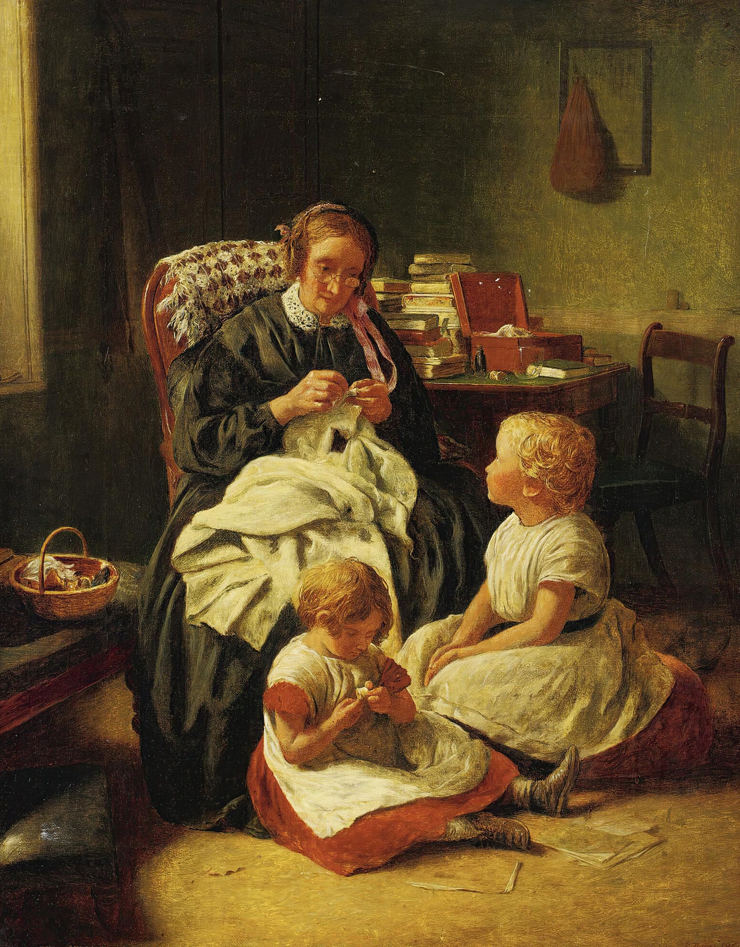 Uma tarde com a vovó - Edward Thompson Davis
