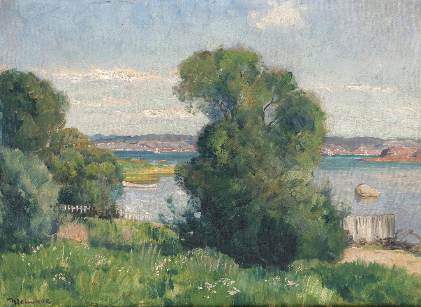 Um dia de verão na Noruega - Thorolf Holmboe