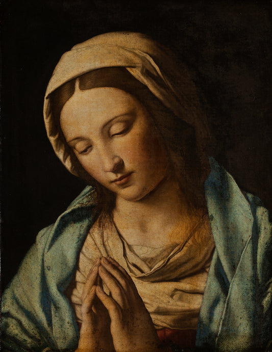 Virgem orando - Giovanni Battista Salvi da Sassoferrato