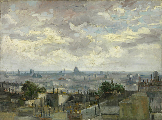 Vista de Paris - Vincent van Gogh